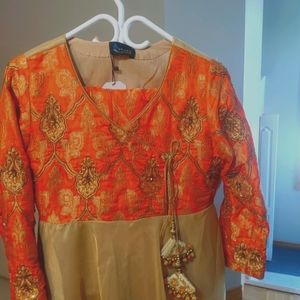 New Pakistani dress/peplum with plazo